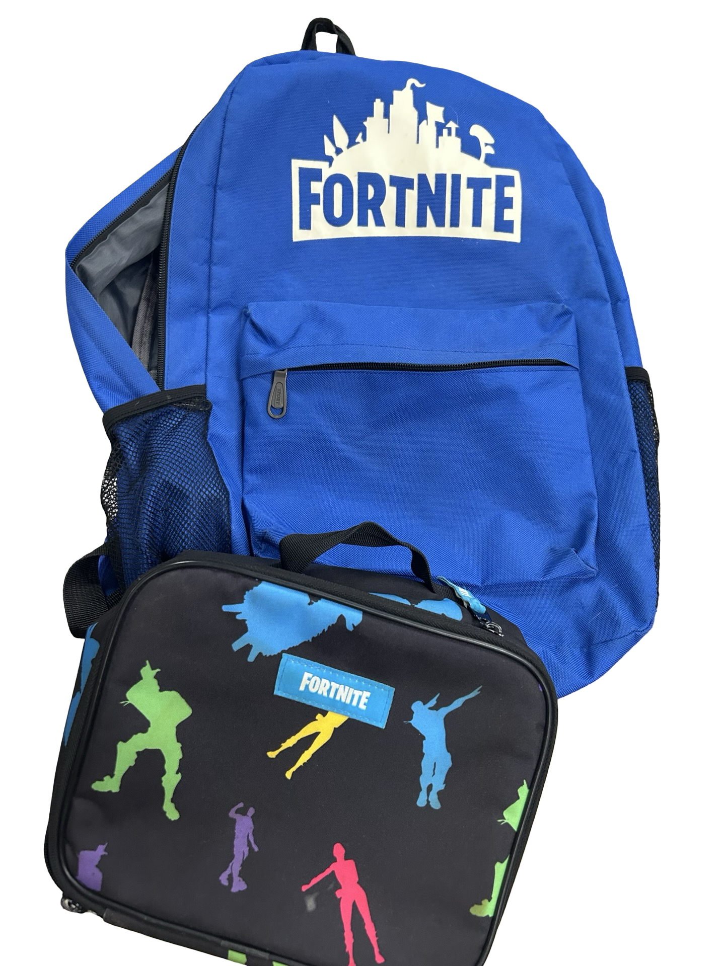 Backpack with lunchbox