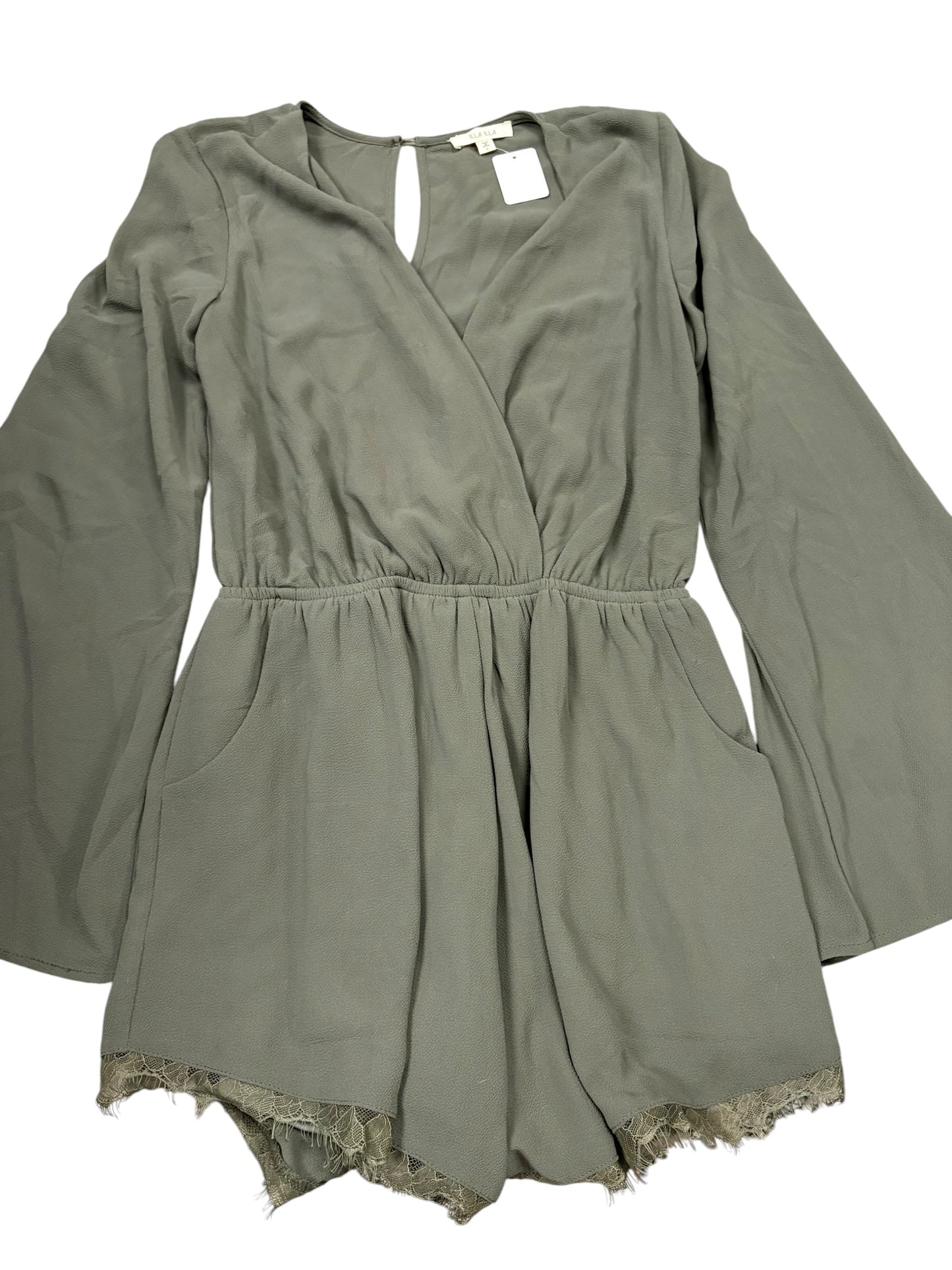 Women’s small romper (front button missing)
