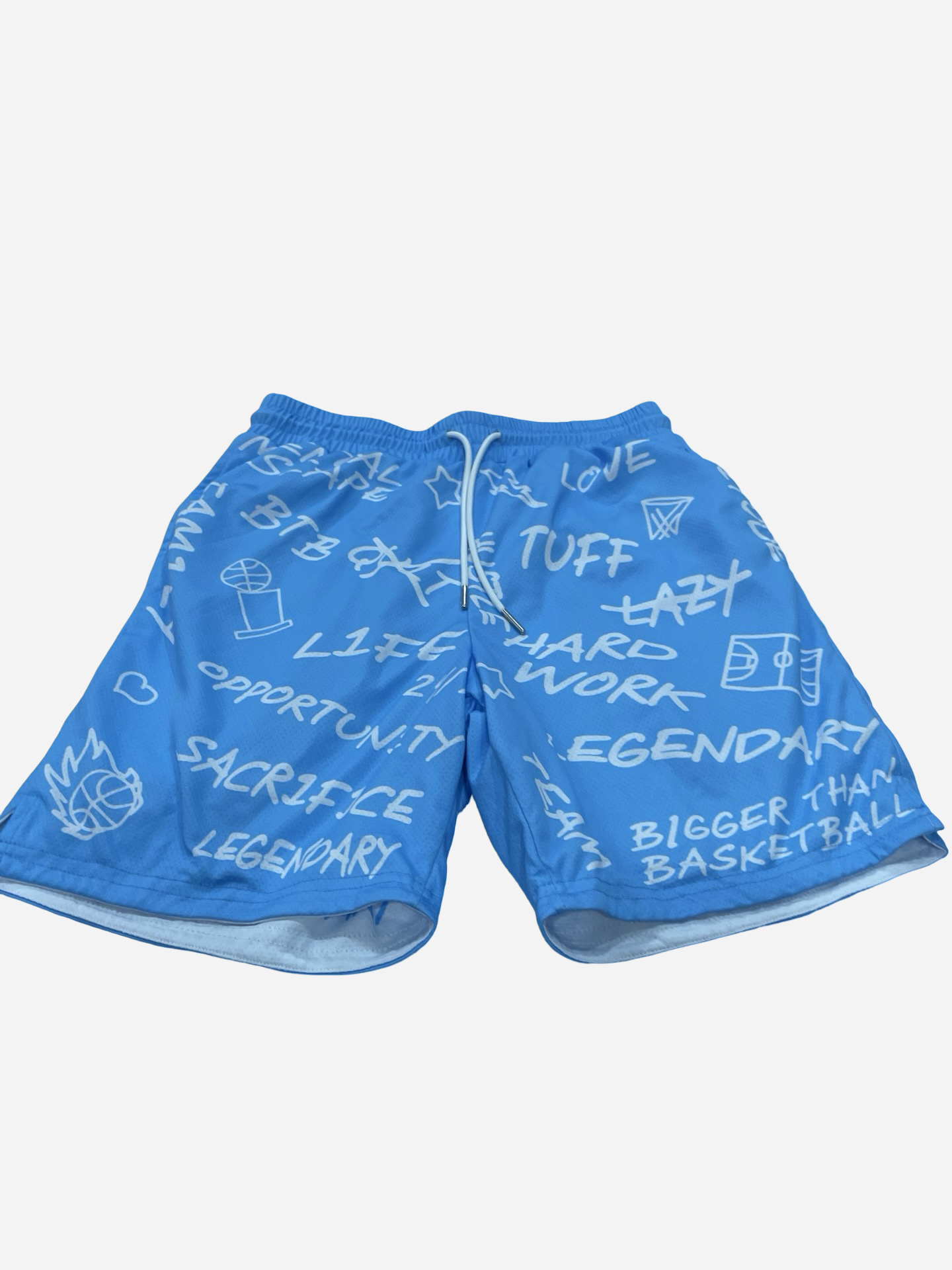 Men’s bigger than basketball shorts-Small (Reversible)