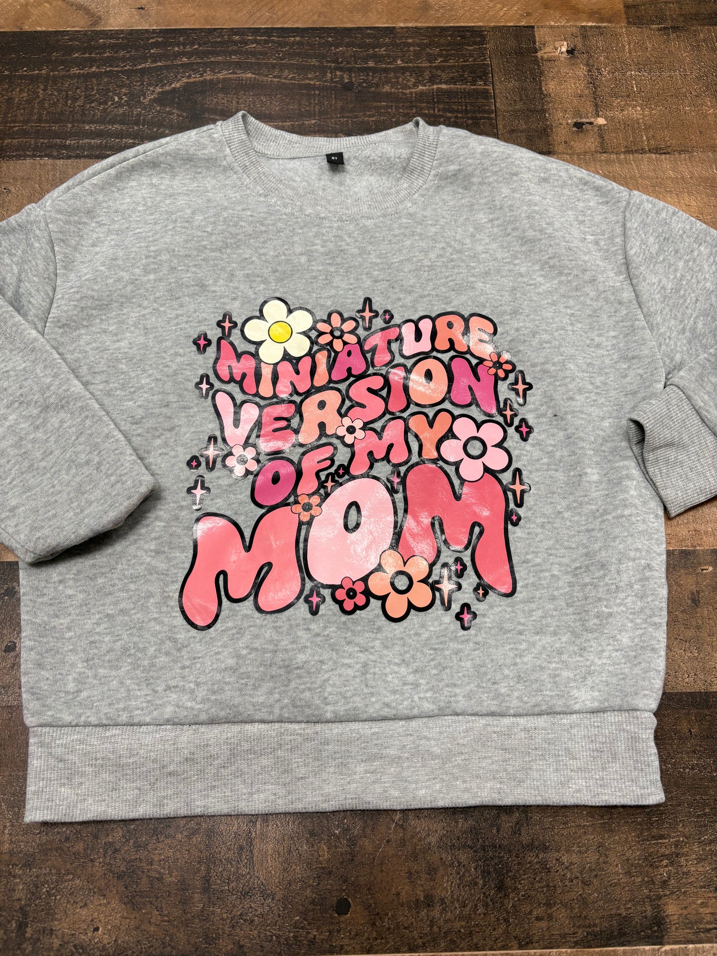 Girls 8 crewneck