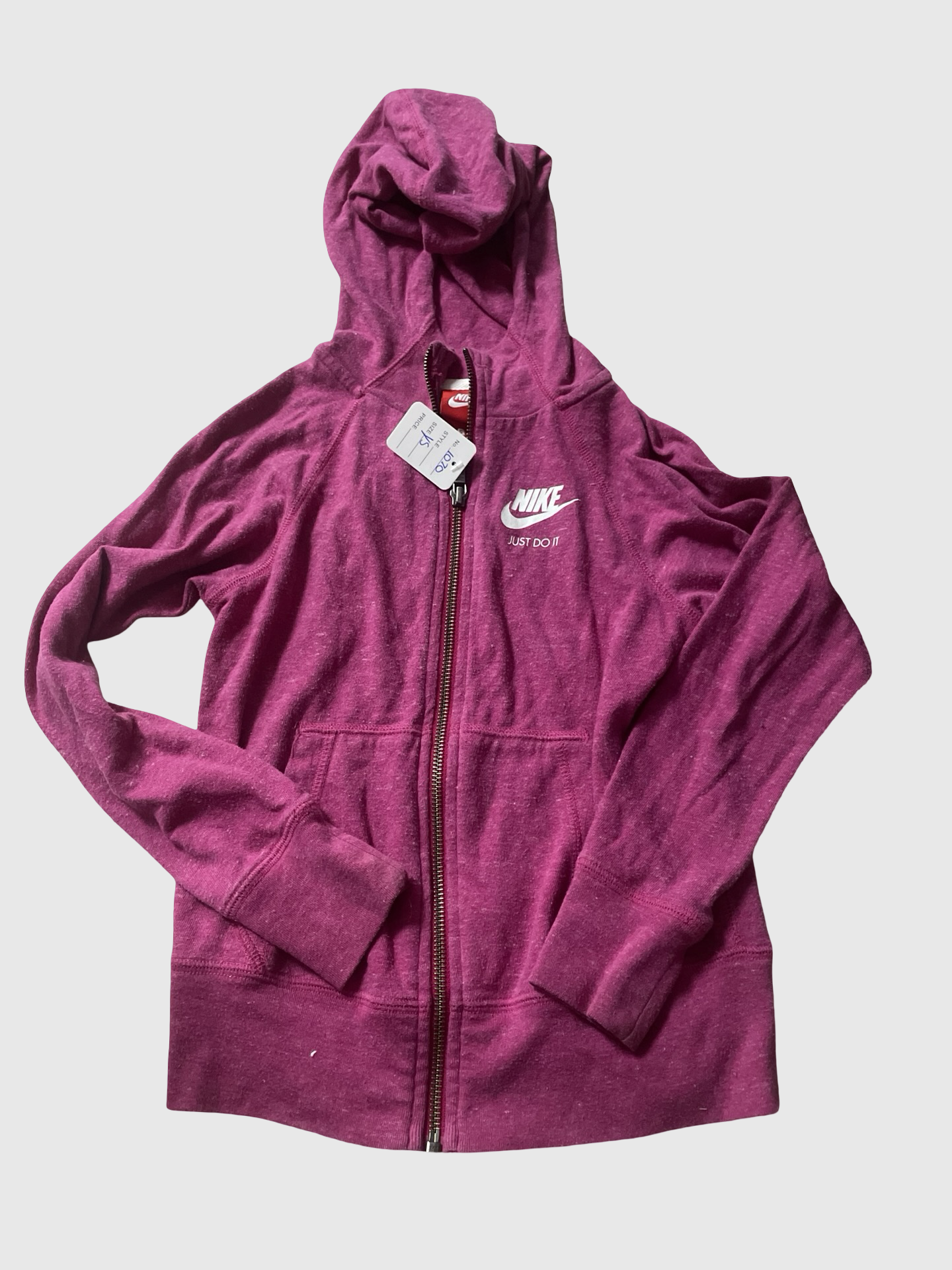 Girls YS Nike Zip Up
