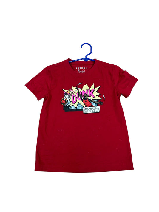Boys 6 nike shirt-small spots