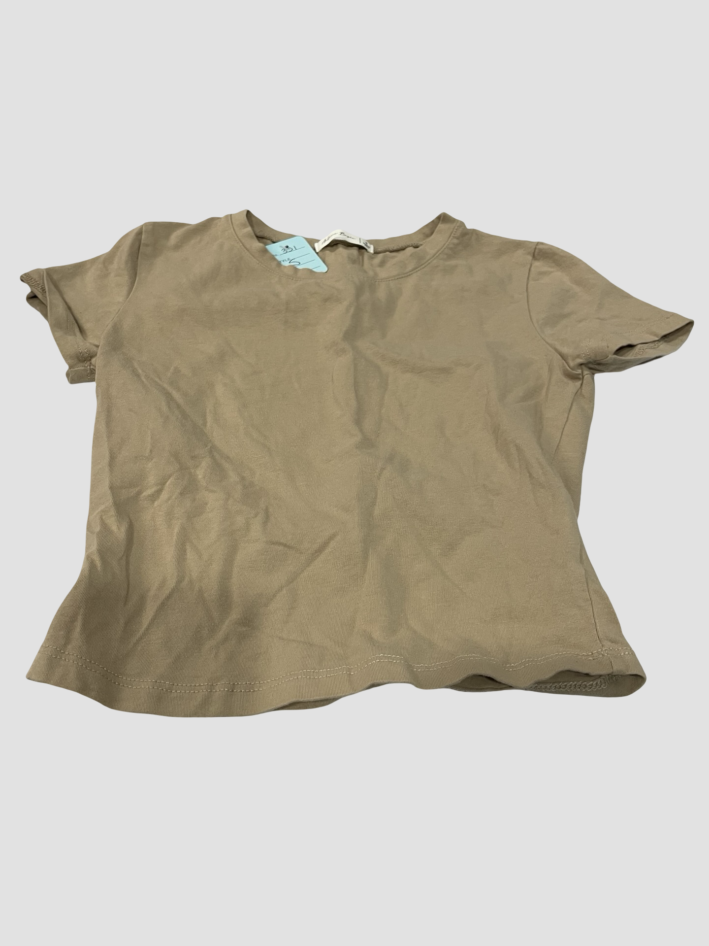 Women’s small cropped tee