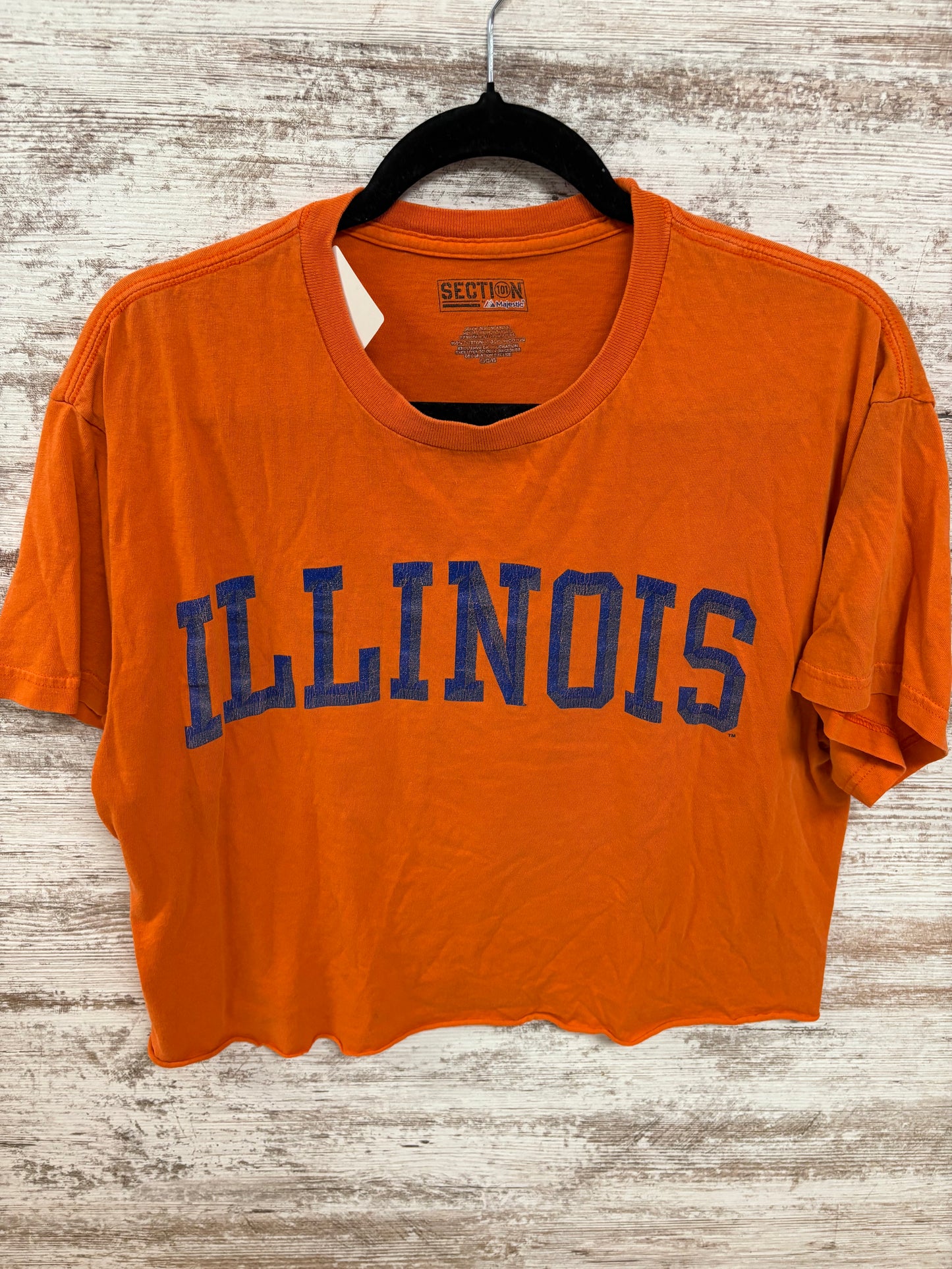 Women’s large graphic cropped shirt