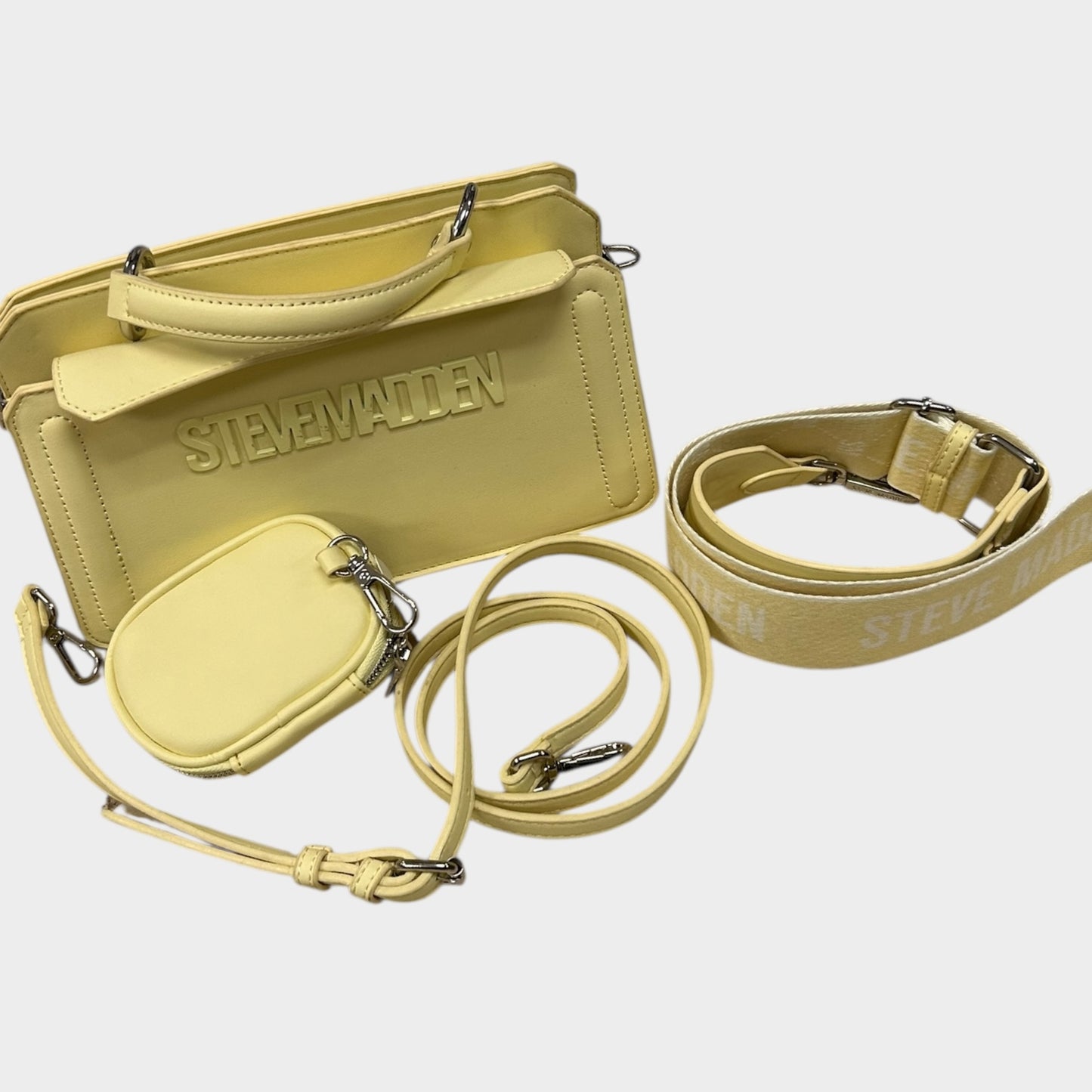 Steve Madden Purse-Scuffs on Words