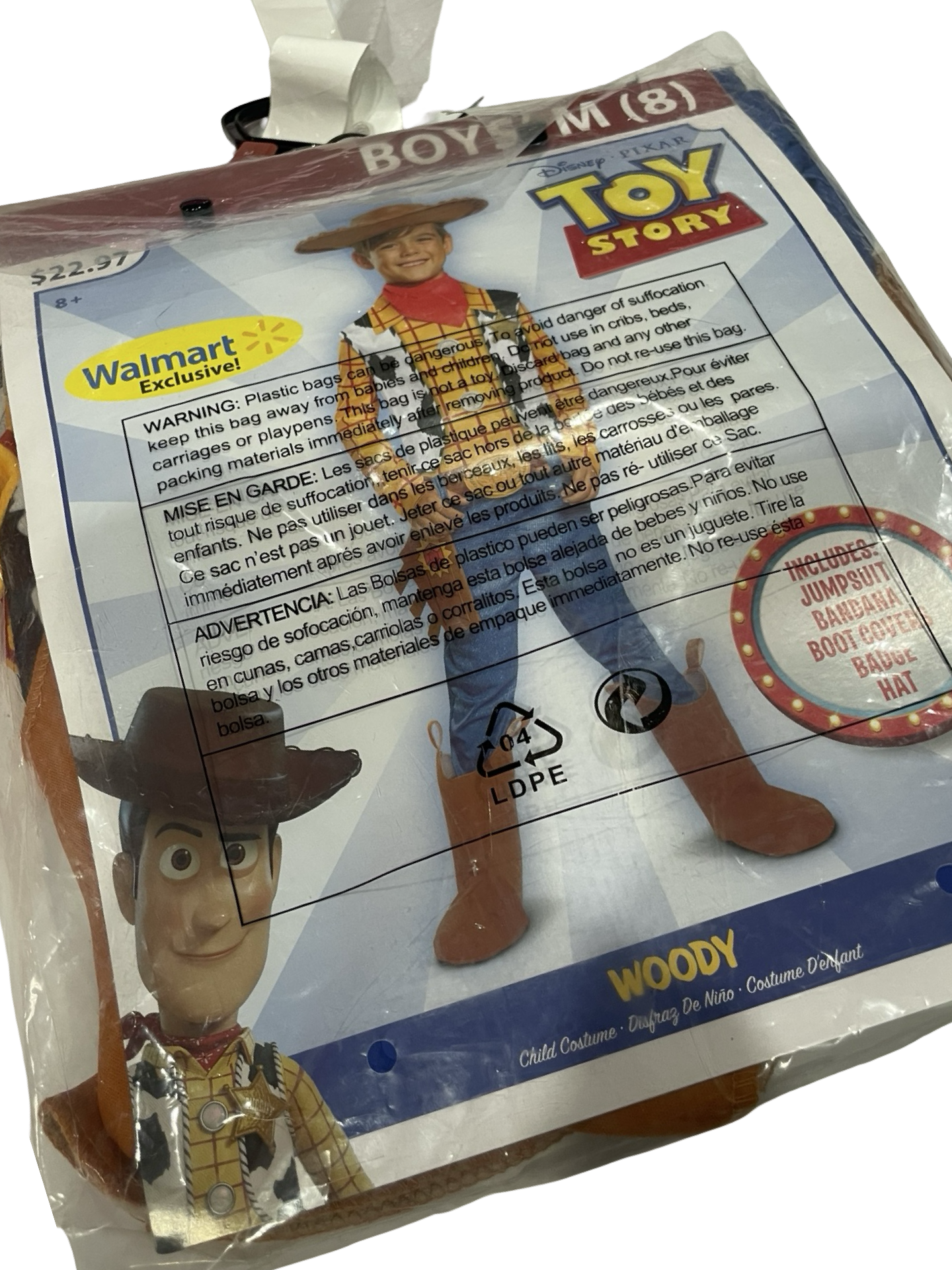 Boys 8 Costume