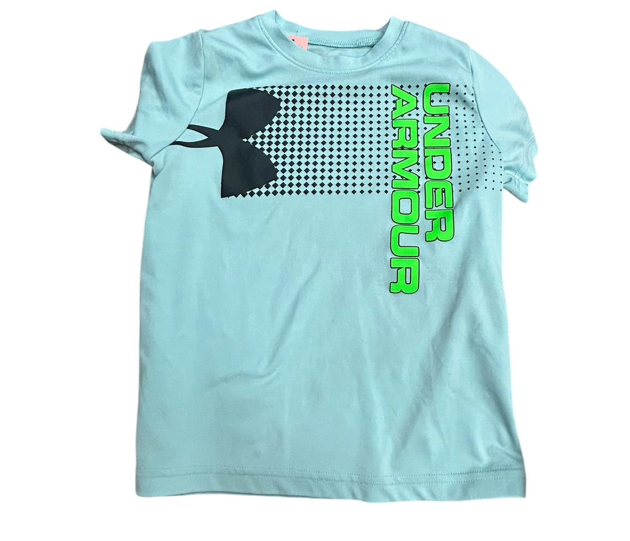 Boys YXS Ua short sleeve-stain and pilling