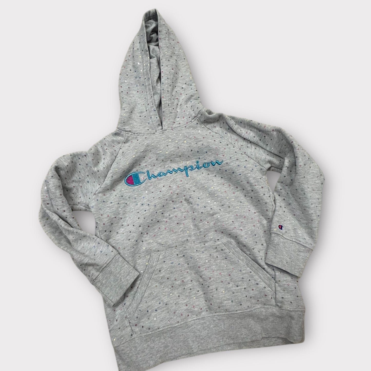 Girls YM Champion Hoodie -stains