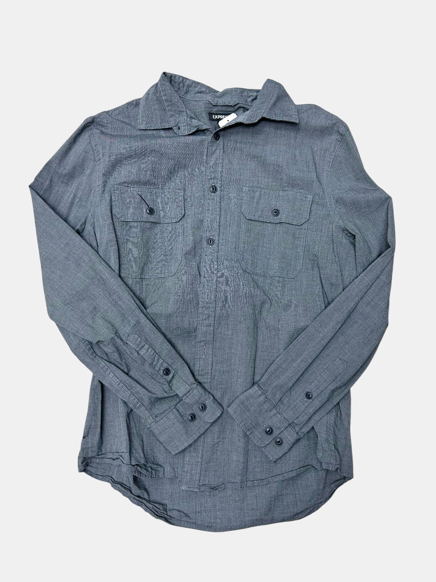 Mens Express button up medium