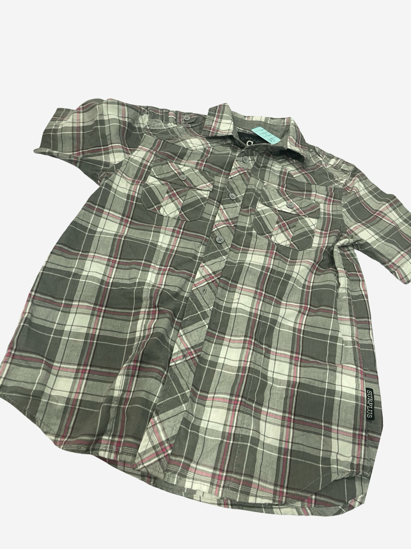 Boys 10/12 Button Up