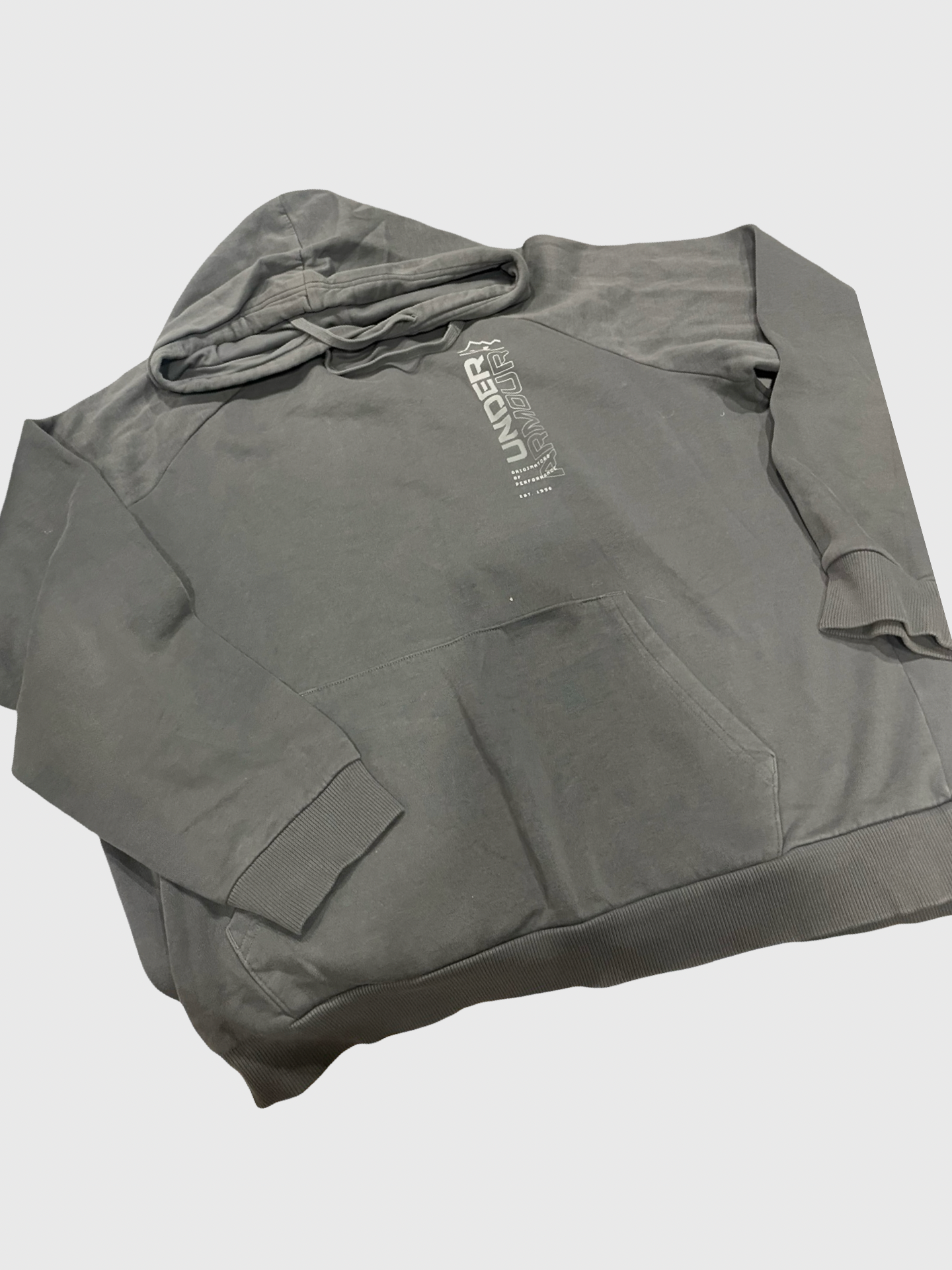 Men’s UA Hoodie-Large (Hole in pocket)