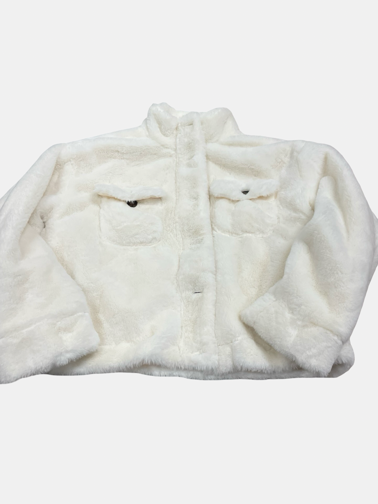 Women’s medium fuzzy coat