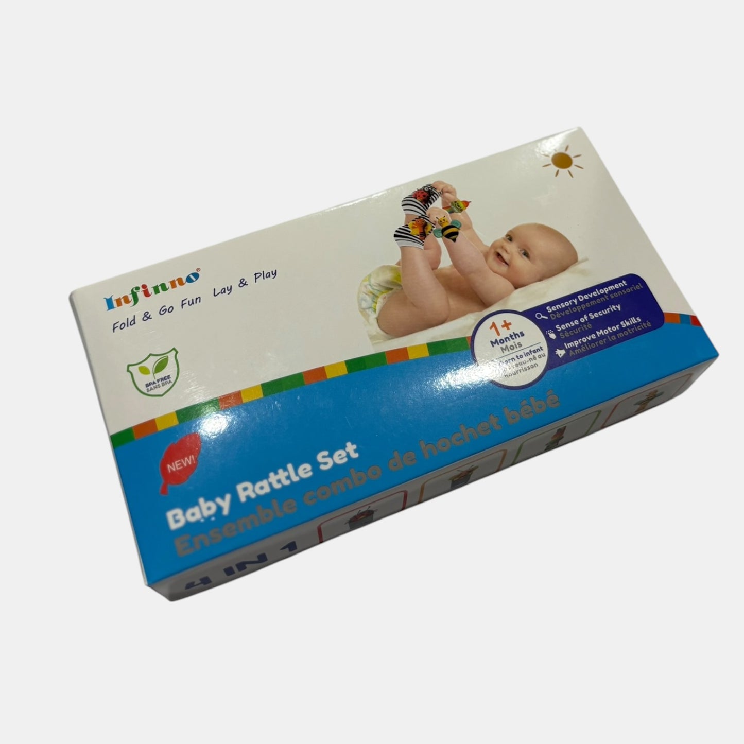 Baby rattle set