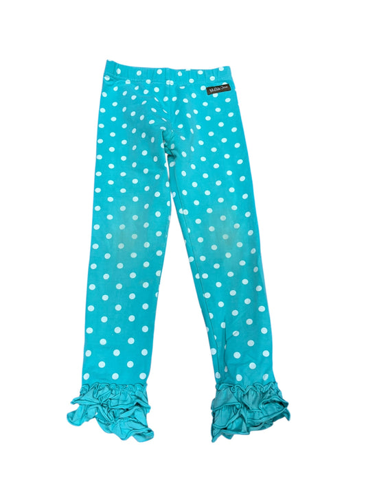 Girls 6 Matilda Jane leggings (light stains in knees)