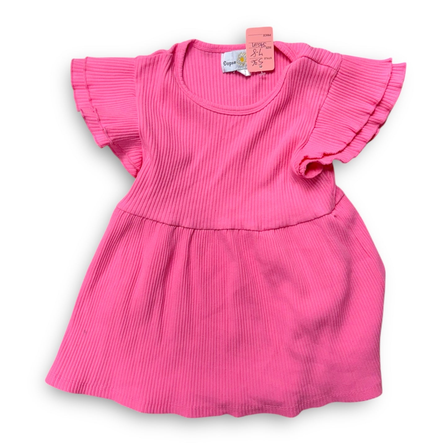 Girls sz 7/8 top (small stain)