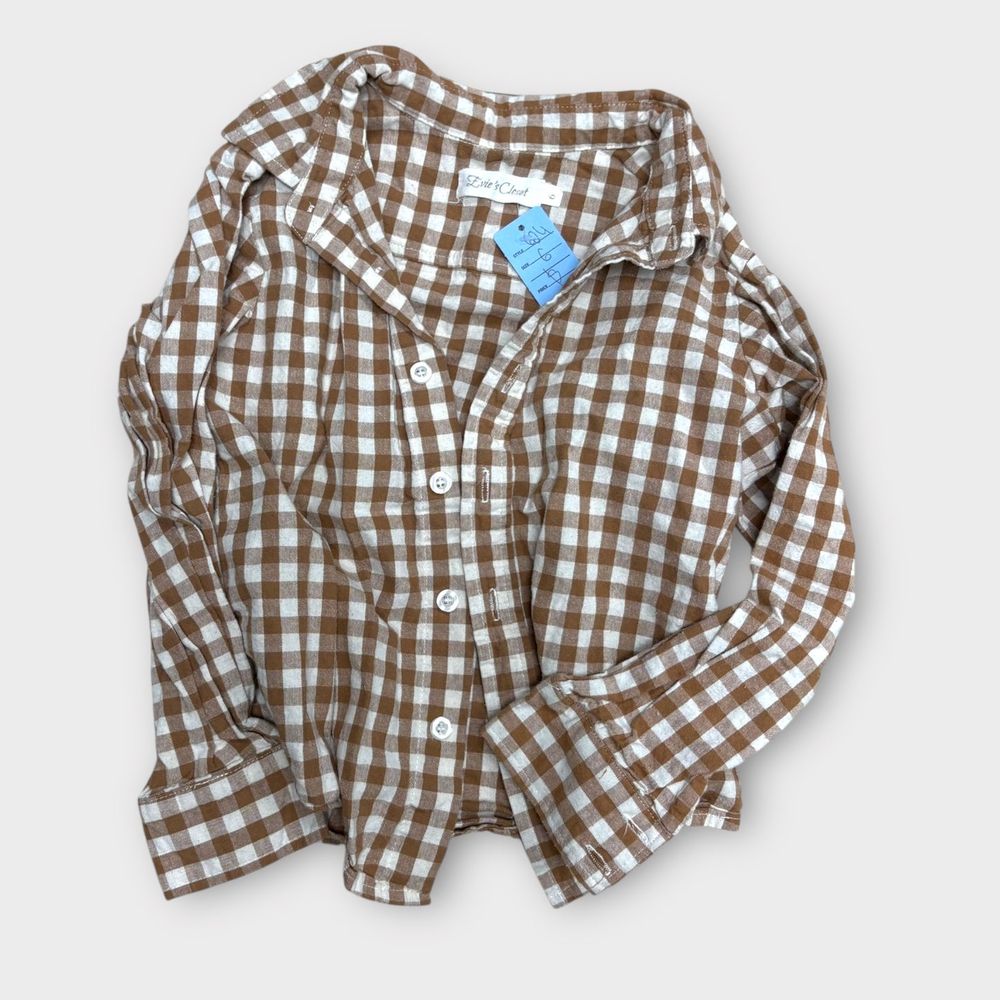 Boys Evies Closet button up- sz 6
