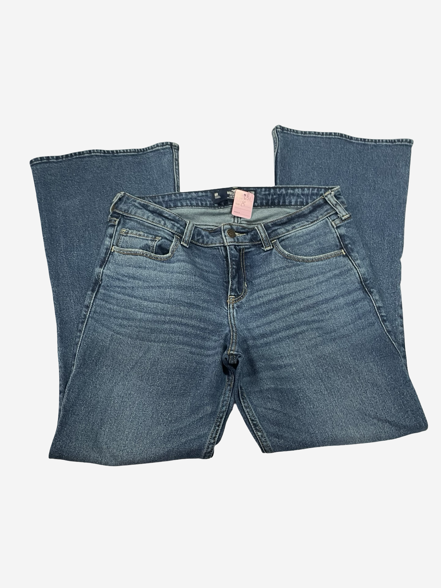 Women’s Hollister Flare Jeans-8 (Stain on back)