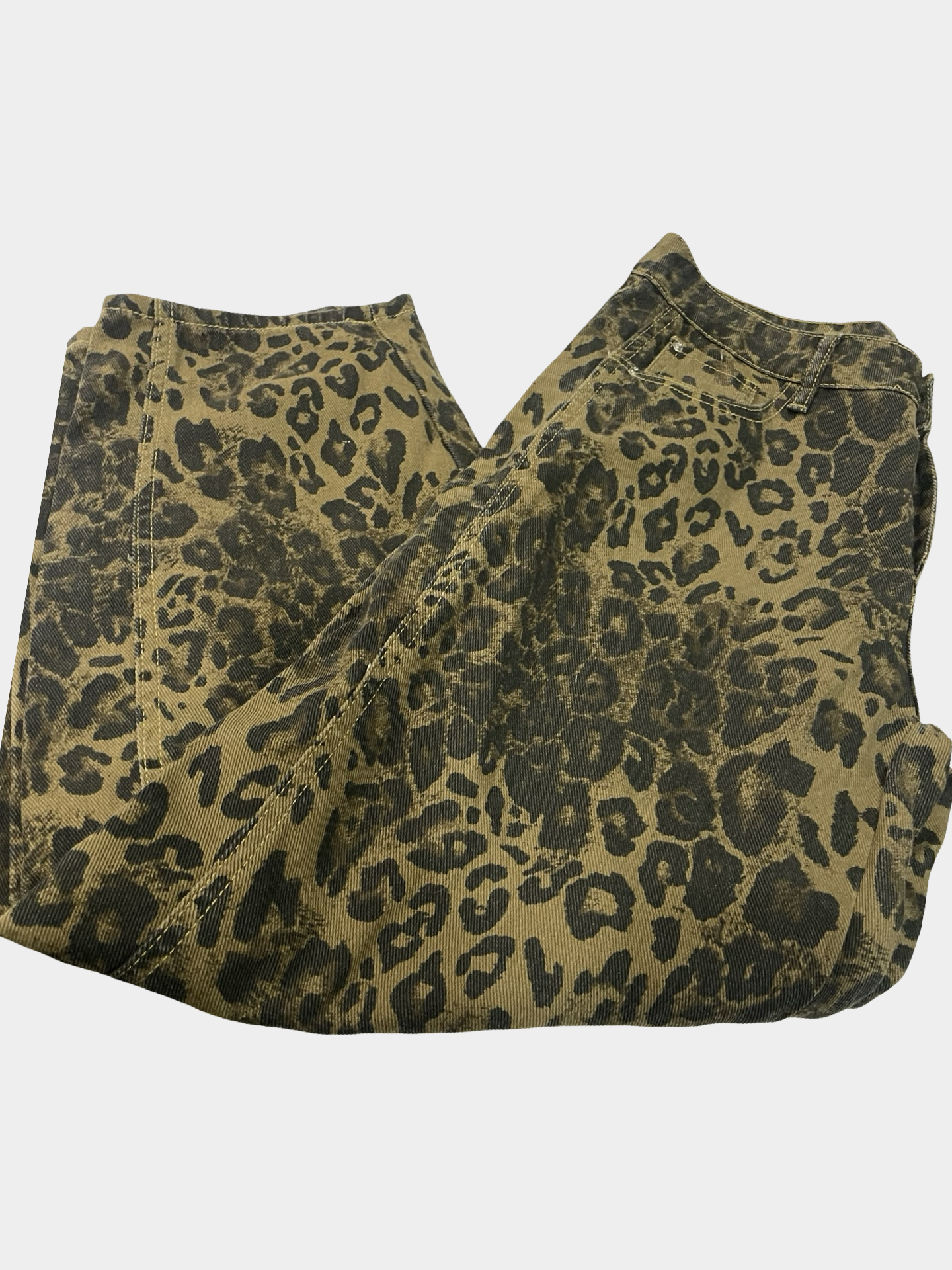Women’s large barrel jeans