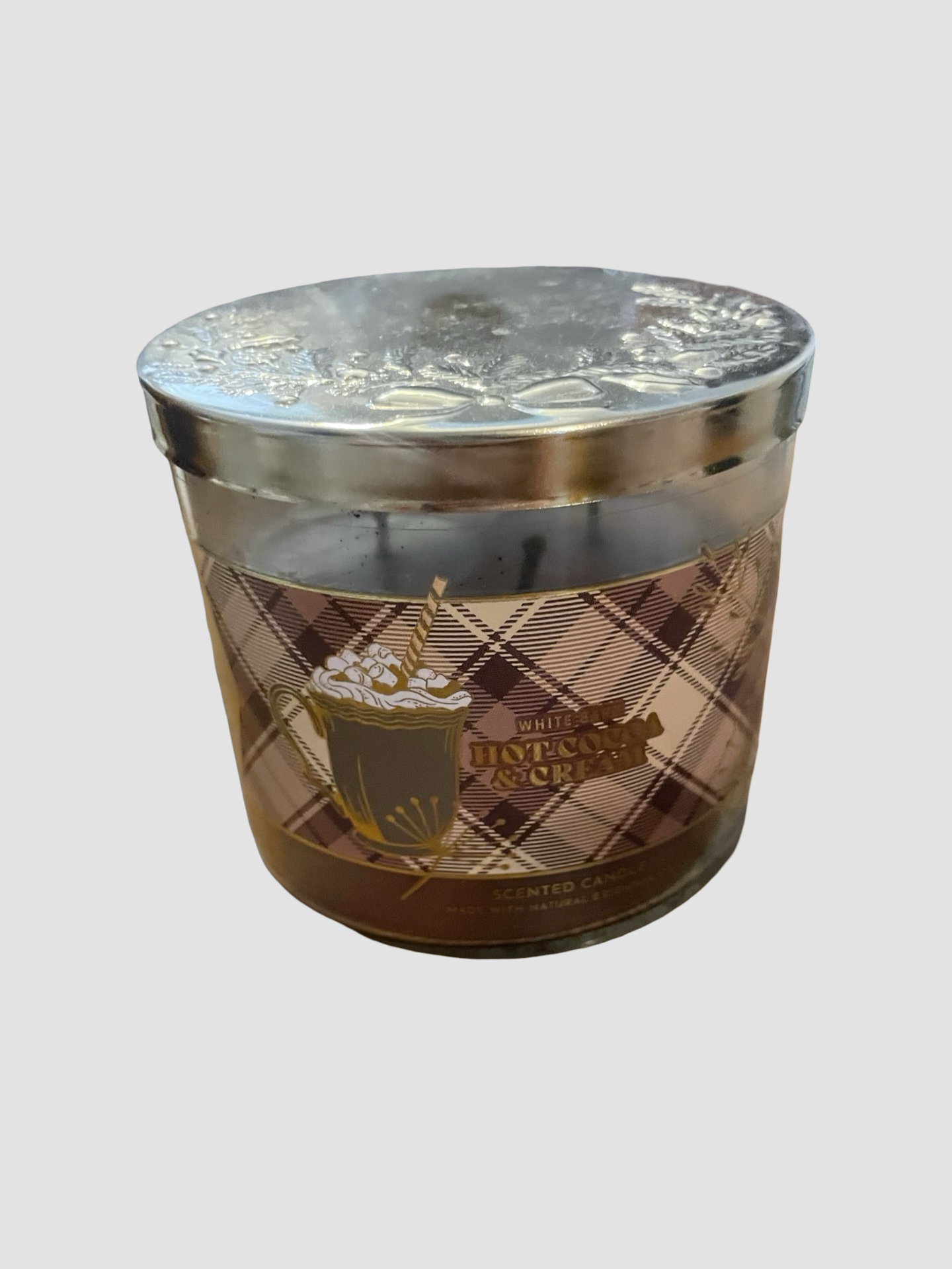 Half burned candle