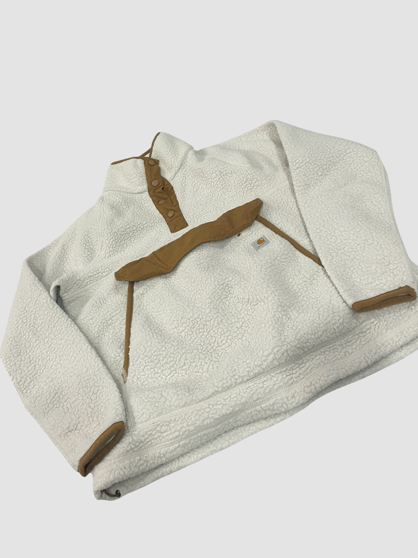 Women’s medium Carhartt Sherpa (missing button)