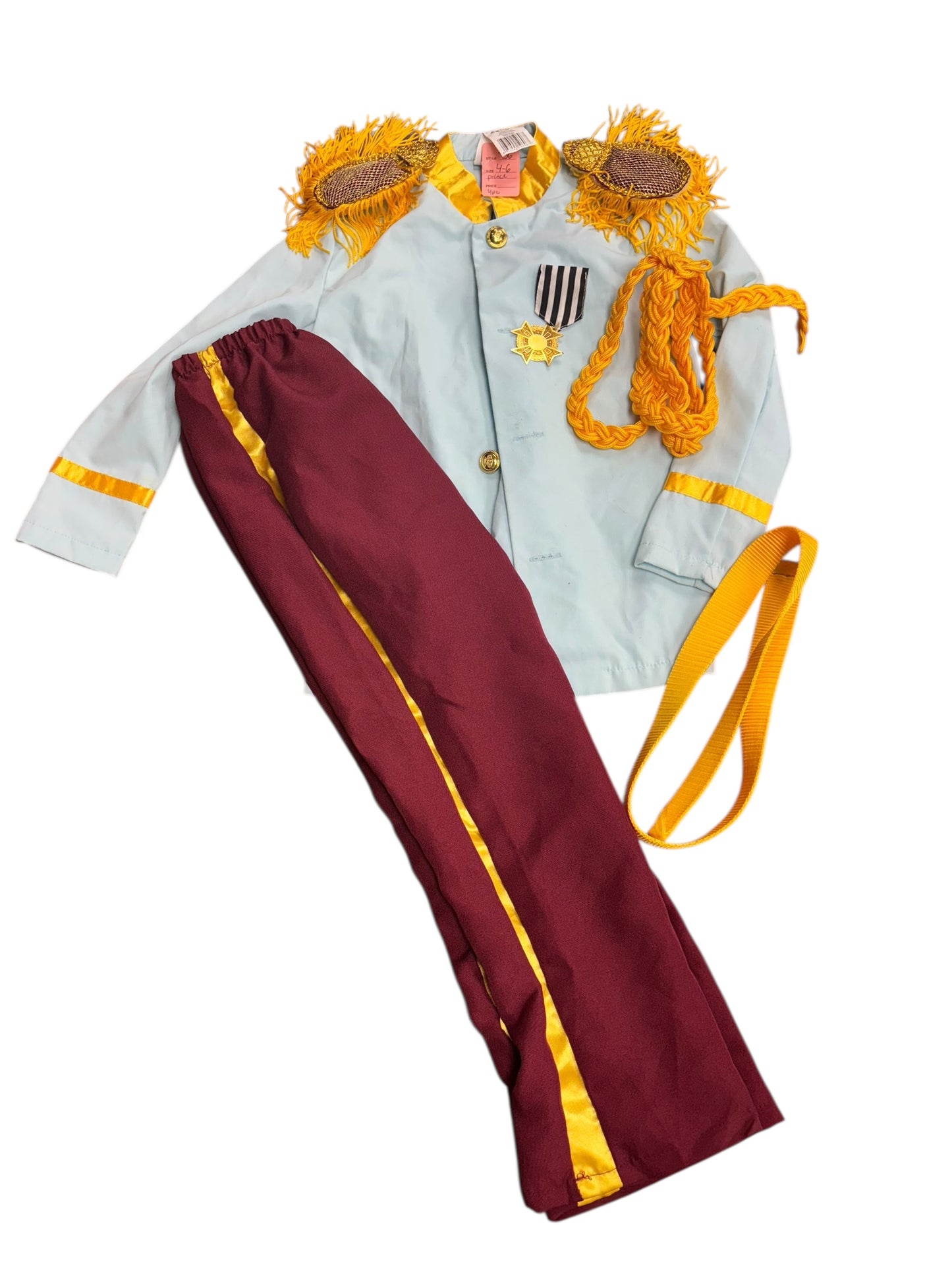 Child 4/6 costume prince