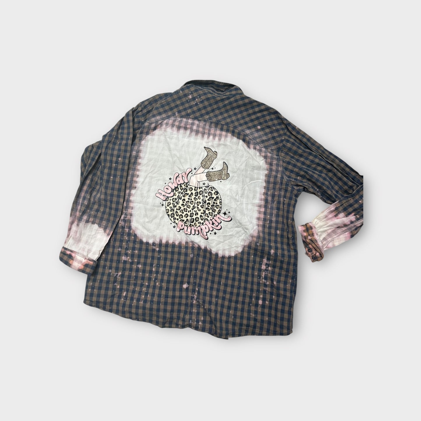 Women’s xxl ariat upcycled flannel