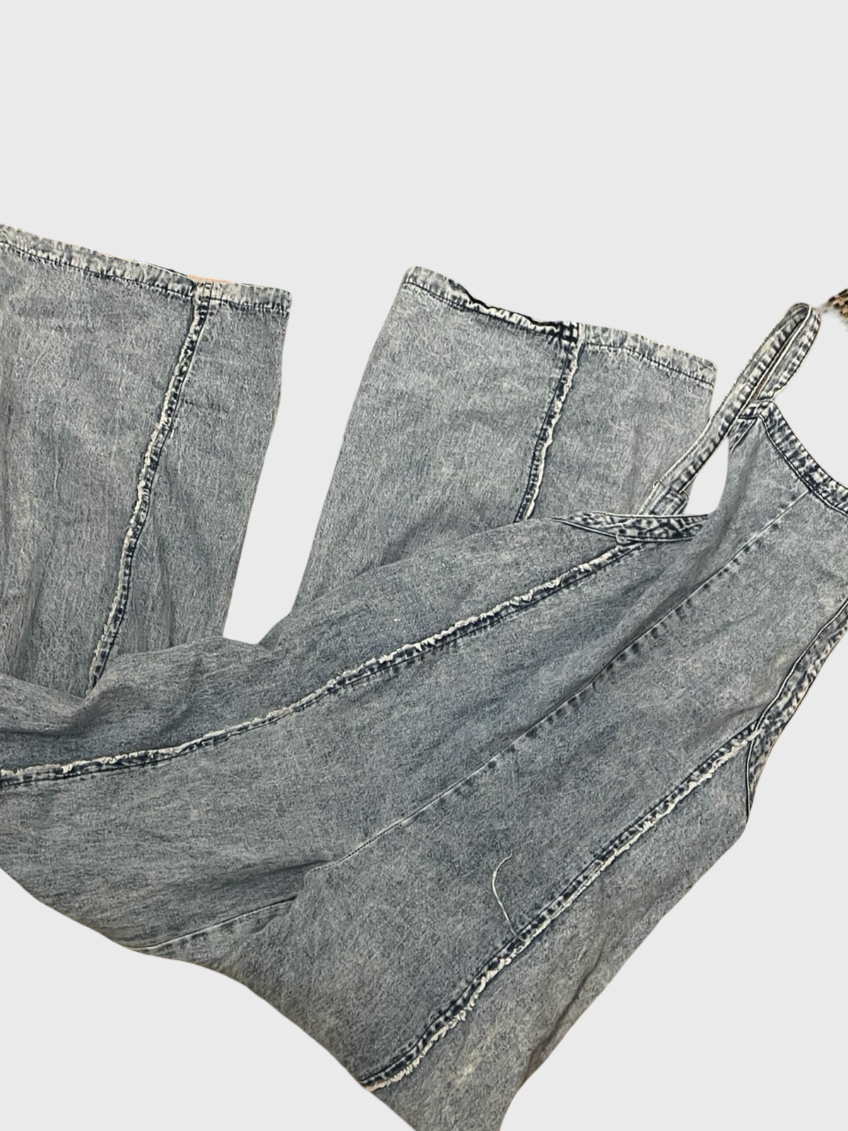 Women’s small denim jumpsuit