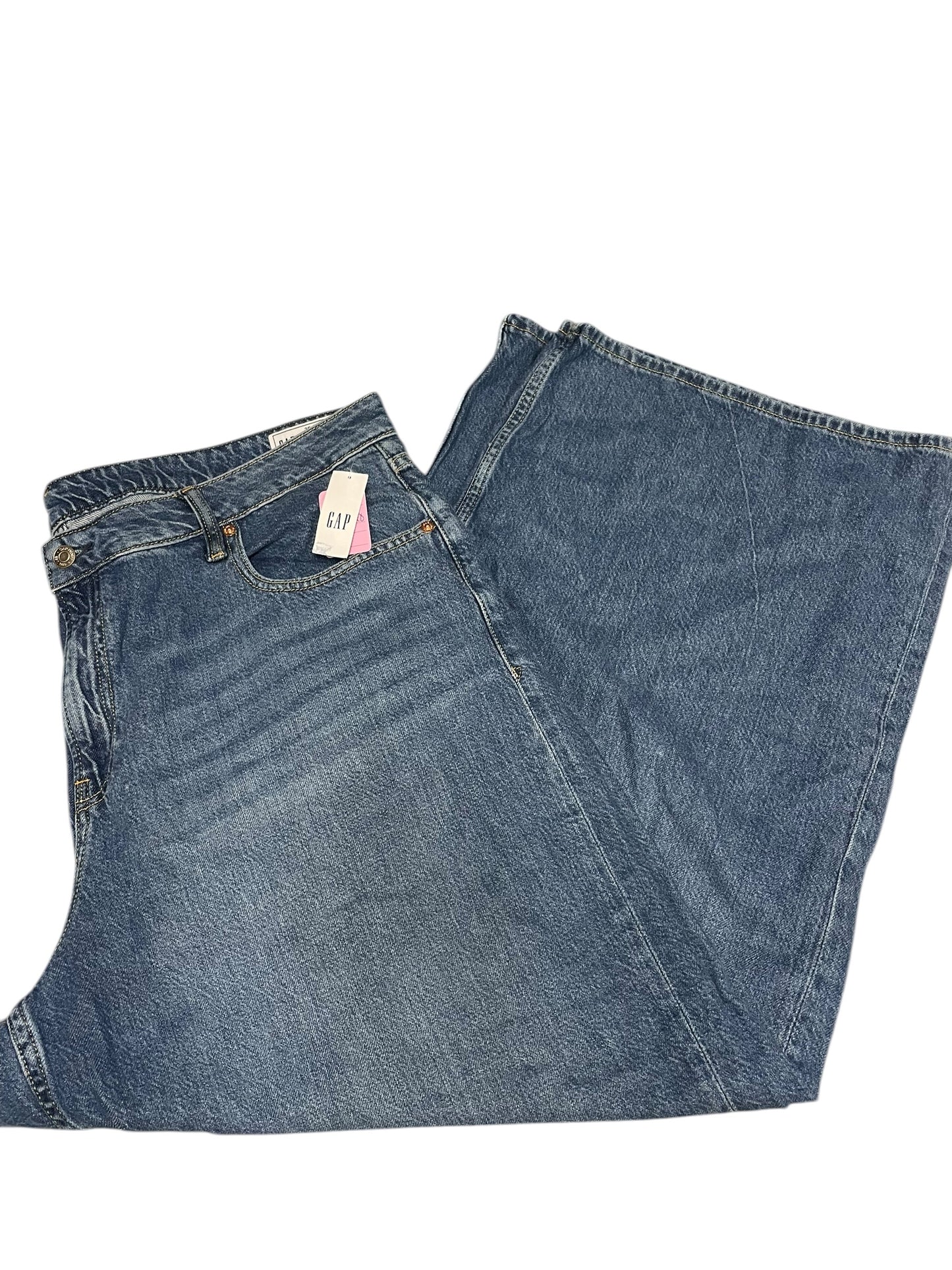 Women’s NWT GAP 35/20 R curvy baggy mid rise