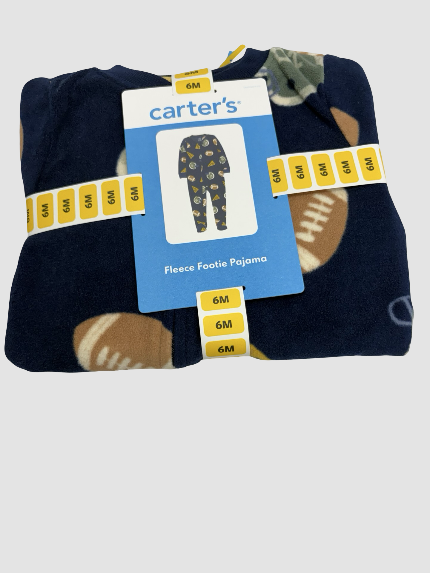 Carters fleece Pjs 6 months