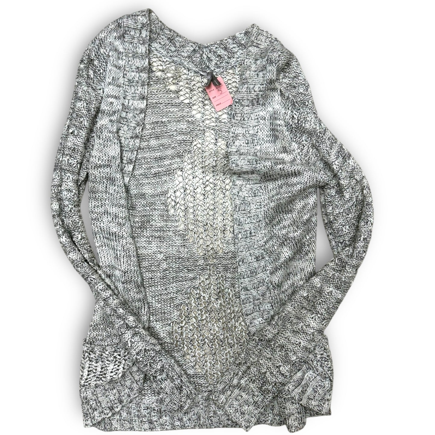 Women’s knitted gray cardigan- small