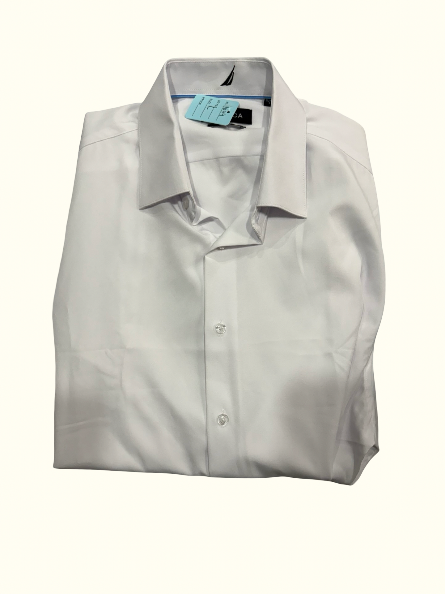 Men’s long sleeve dress button up size large NWT