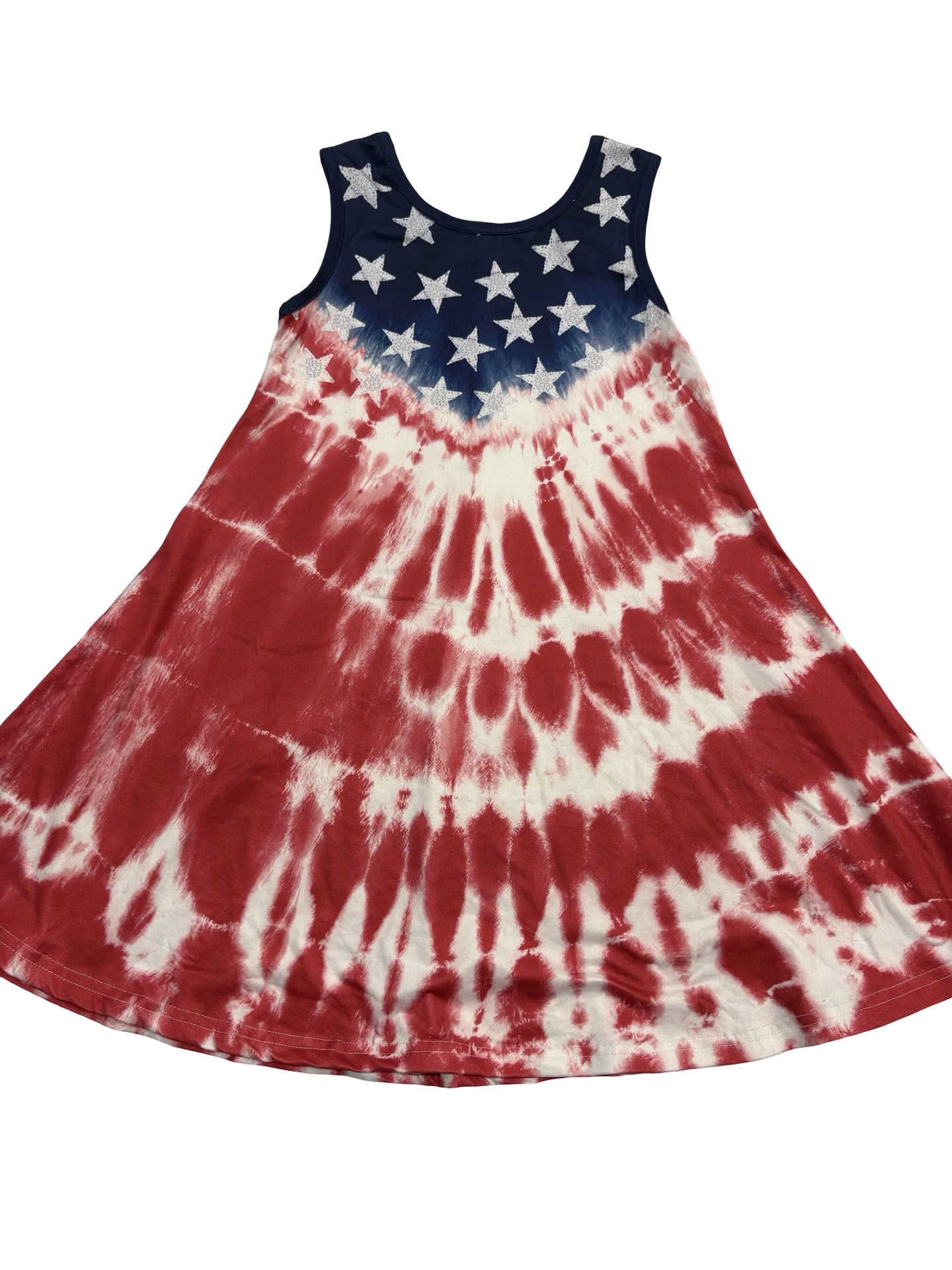 American flag dress girls size 7