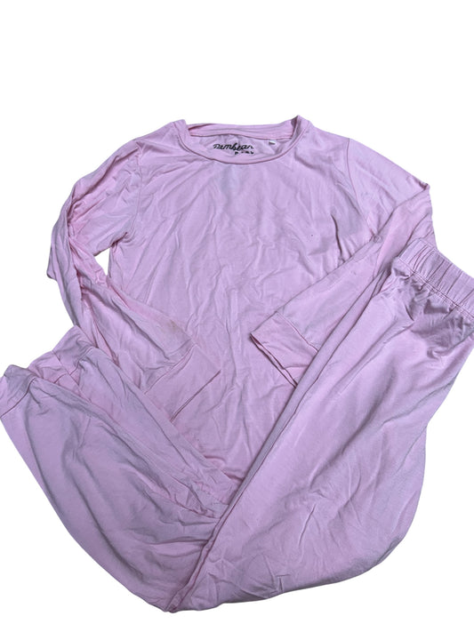 Girls 7/8T bamboo pajamas -stain