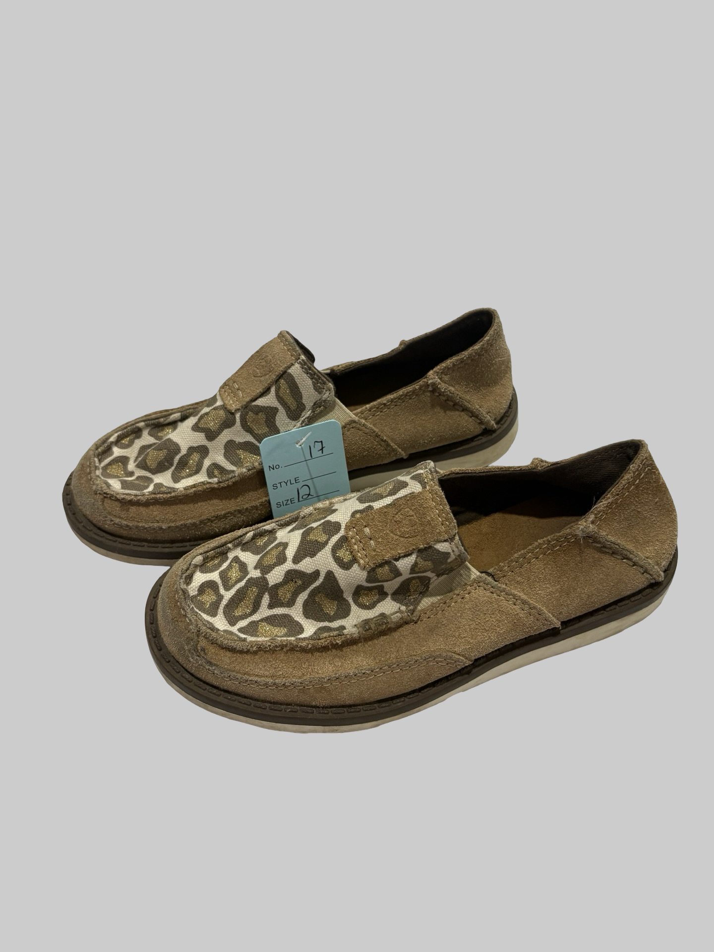 Girls Ariat loafer shoes size 12