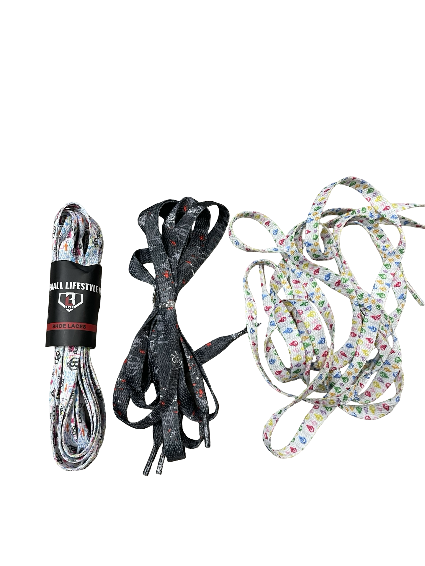 Baseball 101 shoe laces
