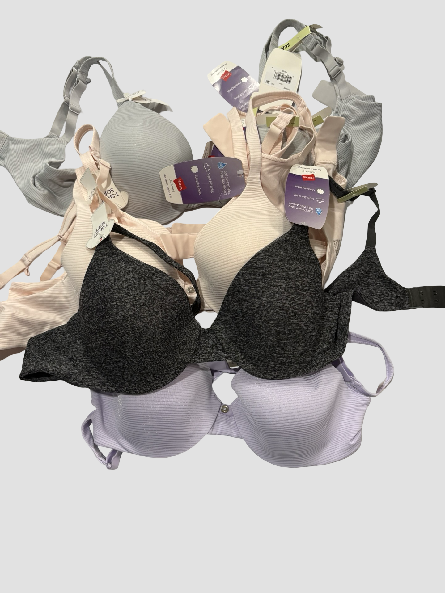 Lot of bras 36B all NWT