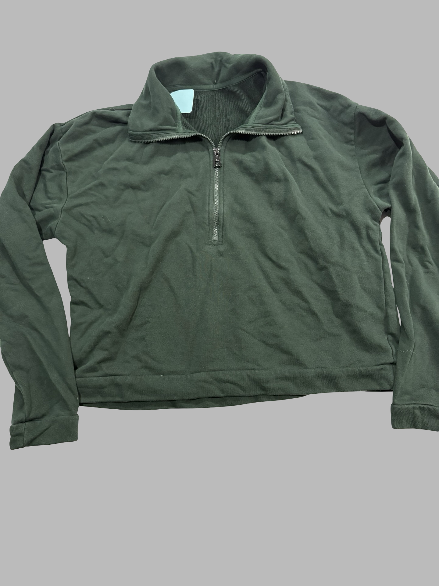 Women’s slightly cropped long sleeve size medium