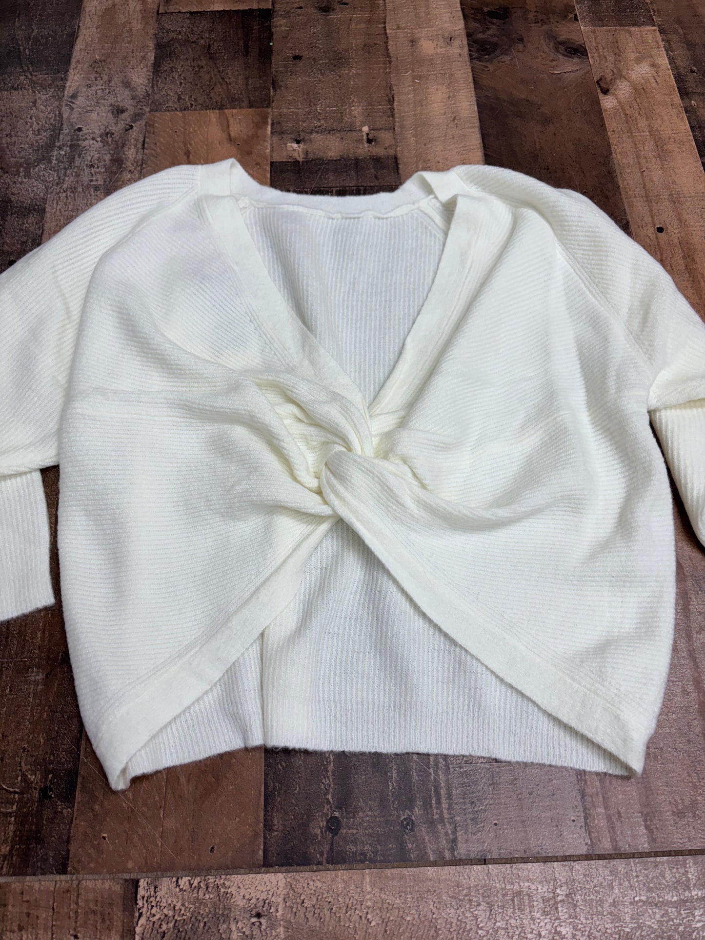 Women’s small sweater (back)