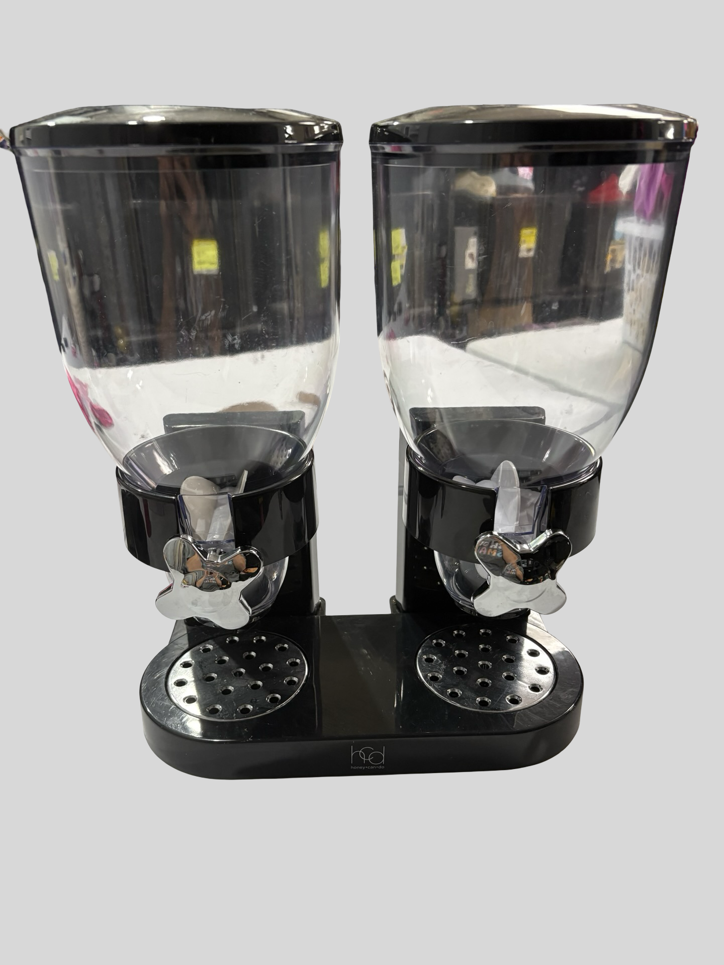 Double cereal dispenser