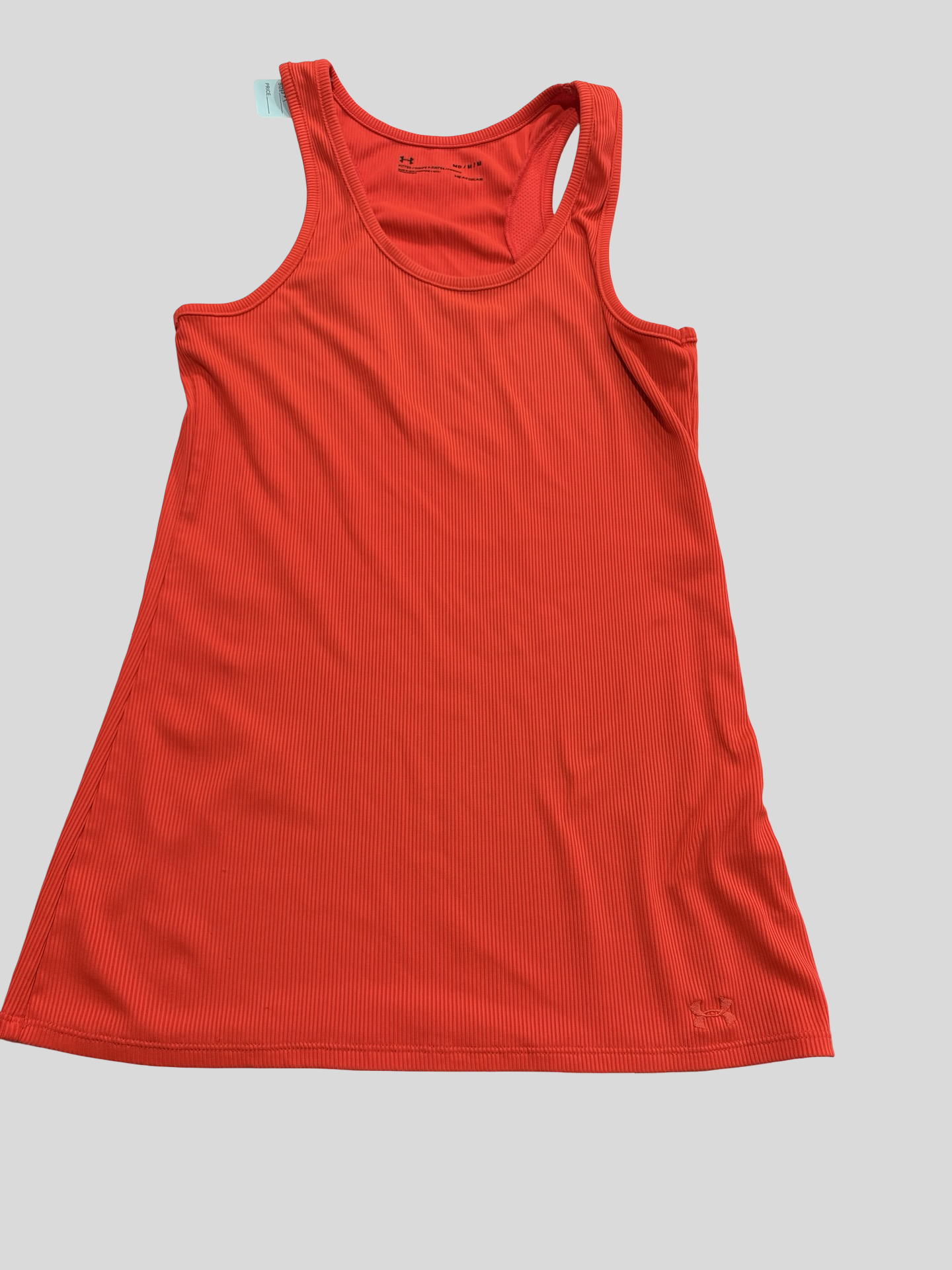 Women’s UA fitted tank size large medium