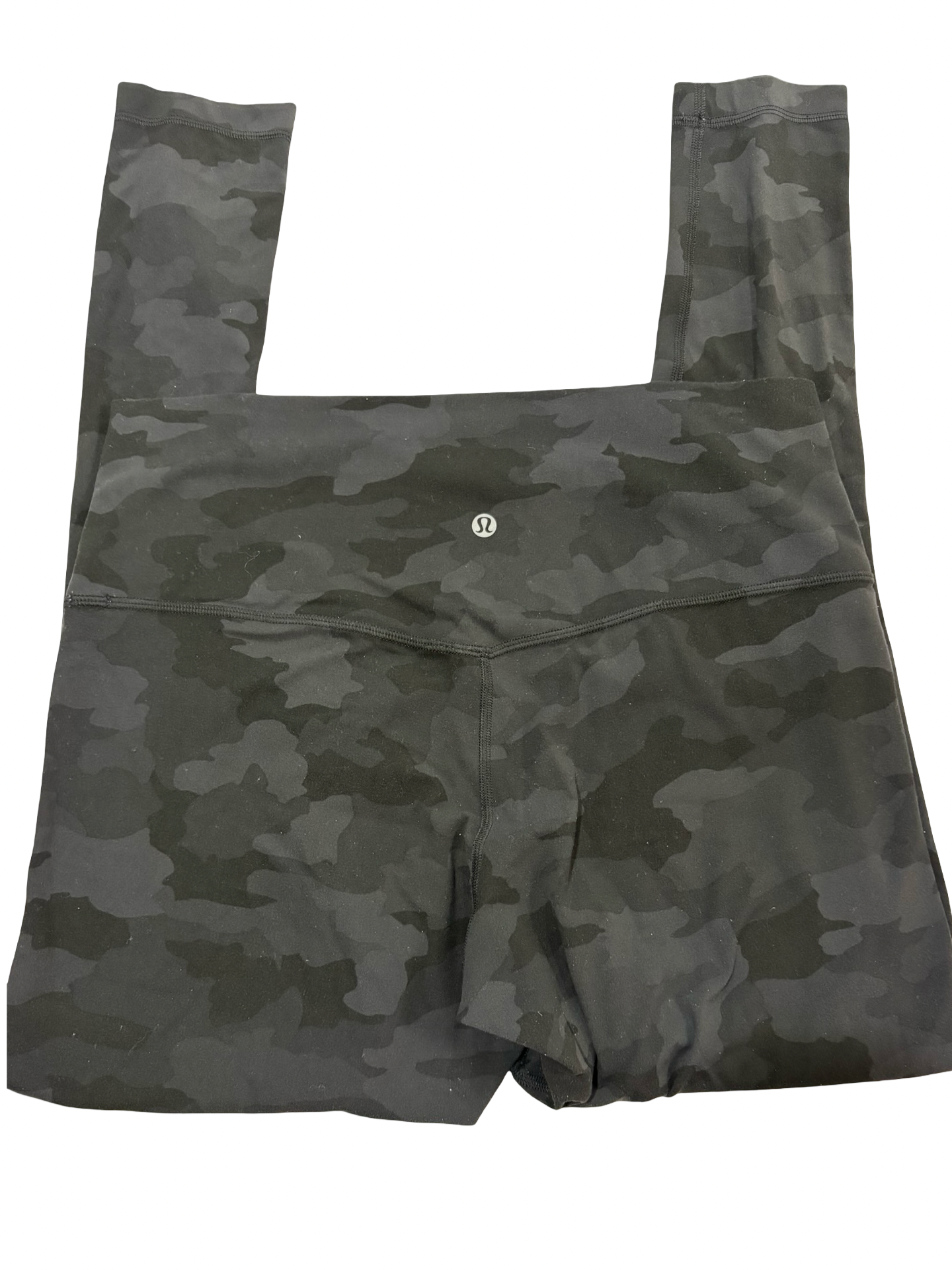Women’s gray camo Lululemon leggings size 12