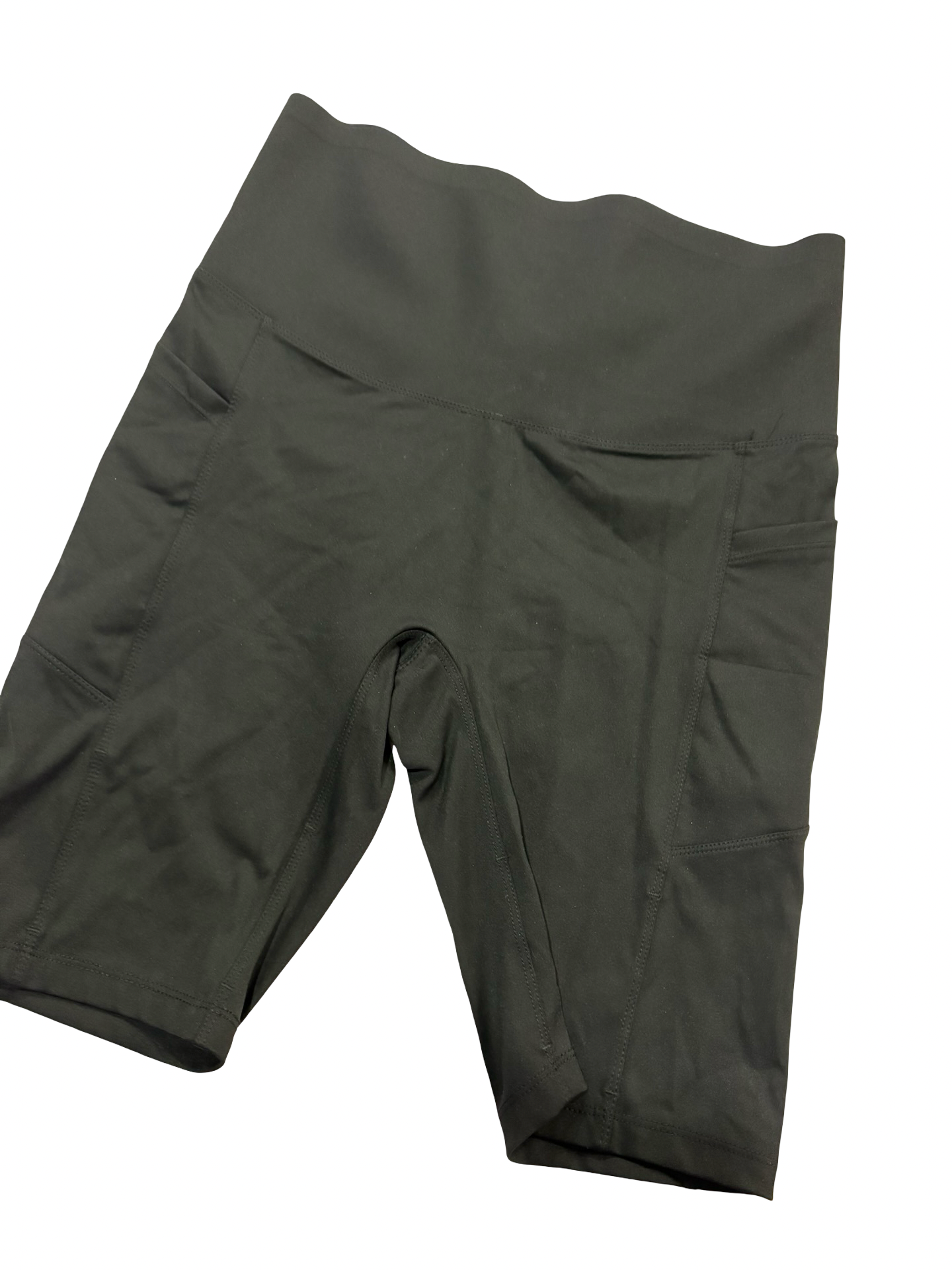 Women’s spandex biker shorts high waistband size XL
