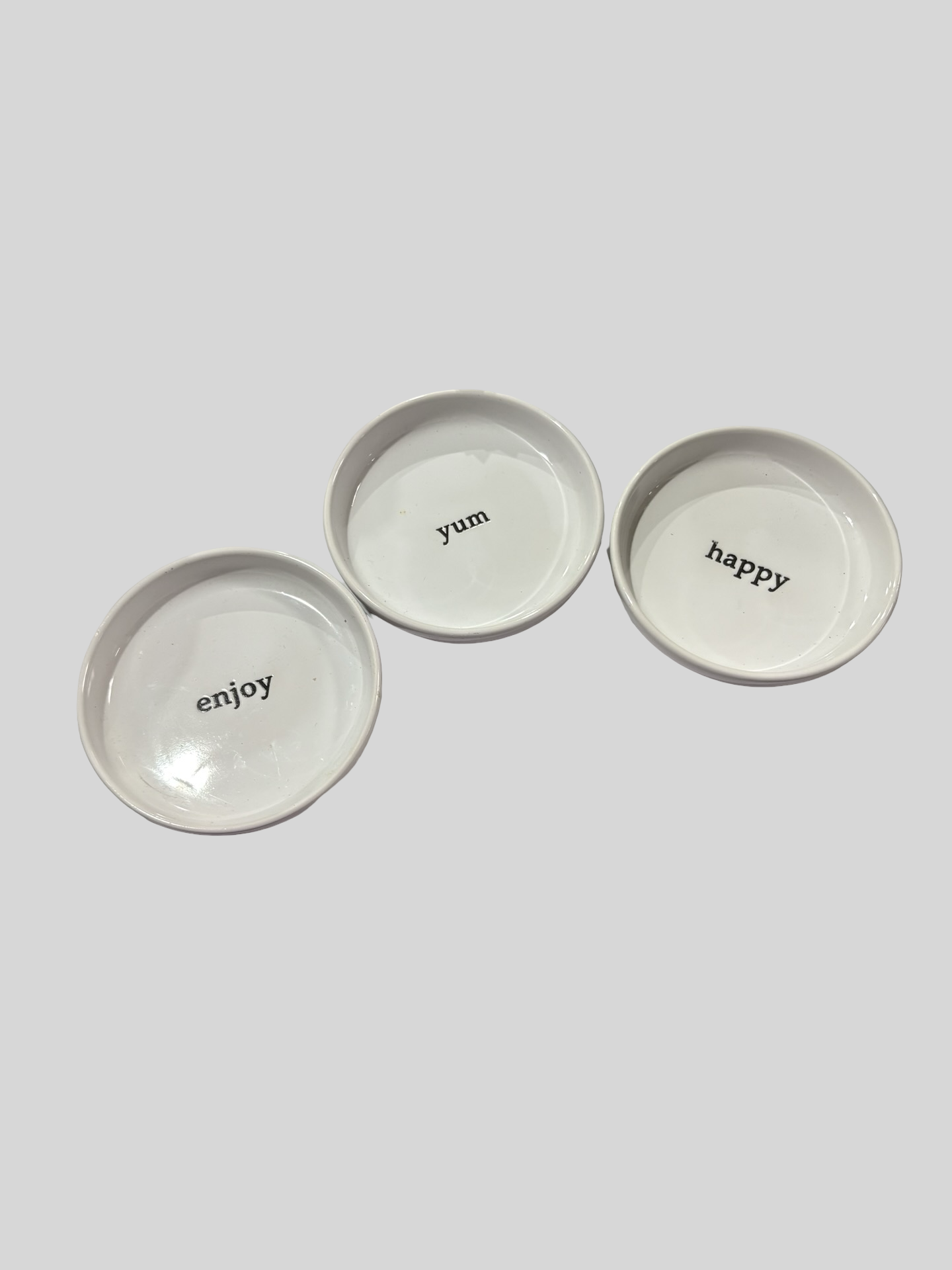3 small plates