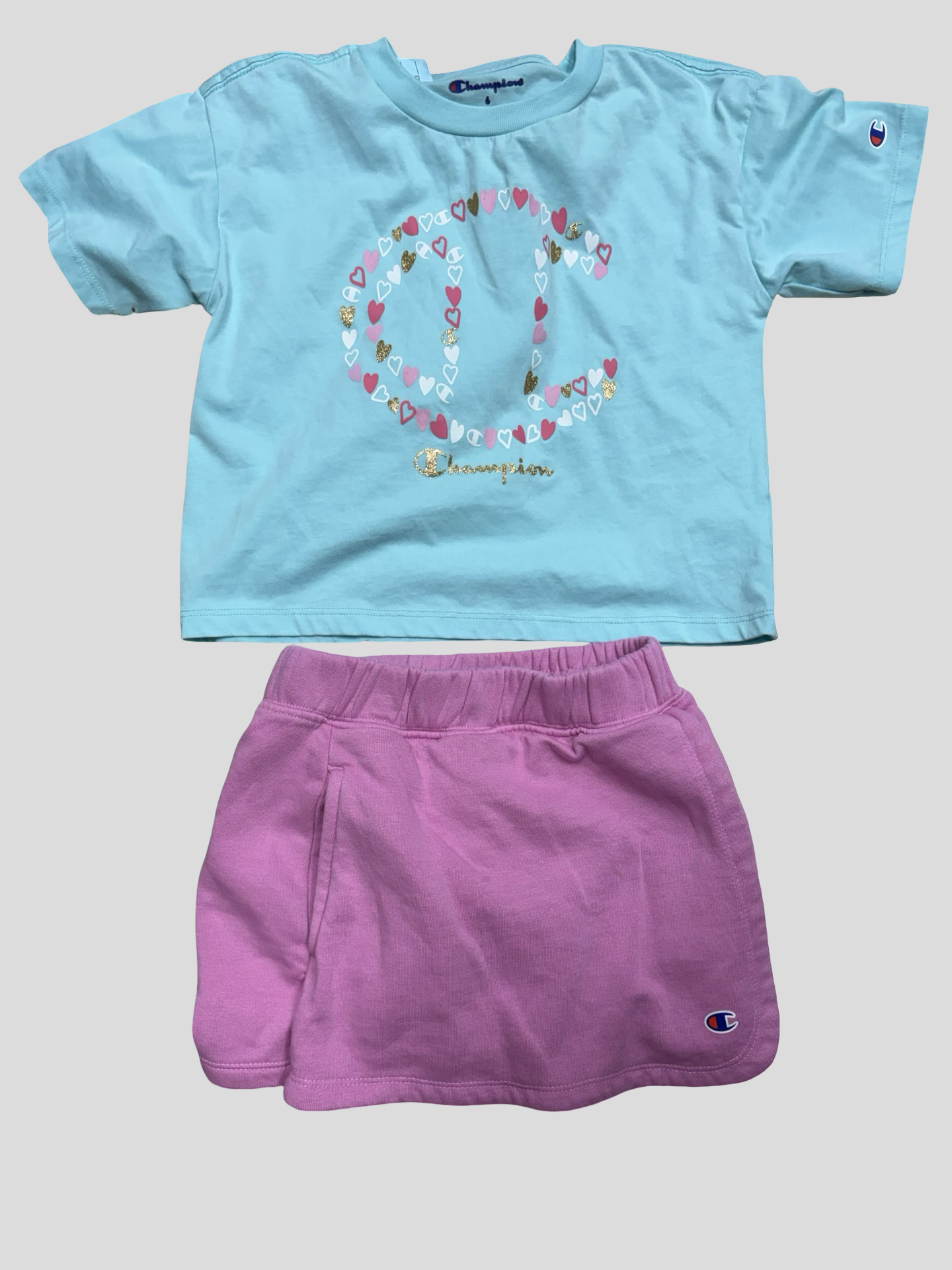 Girls Size 6 champion outfit