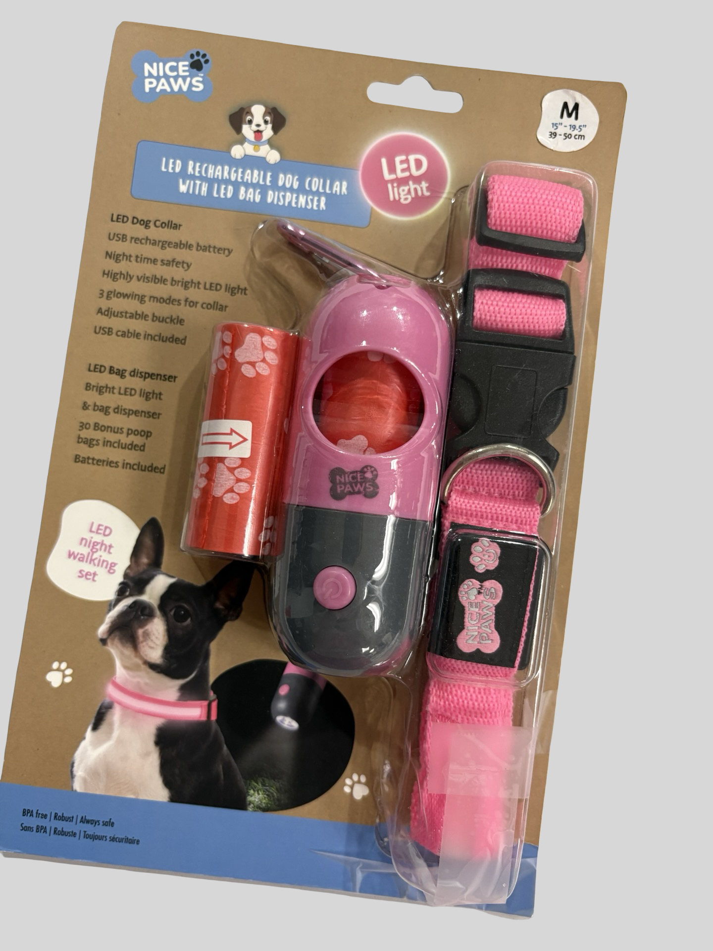 Medium dog collar