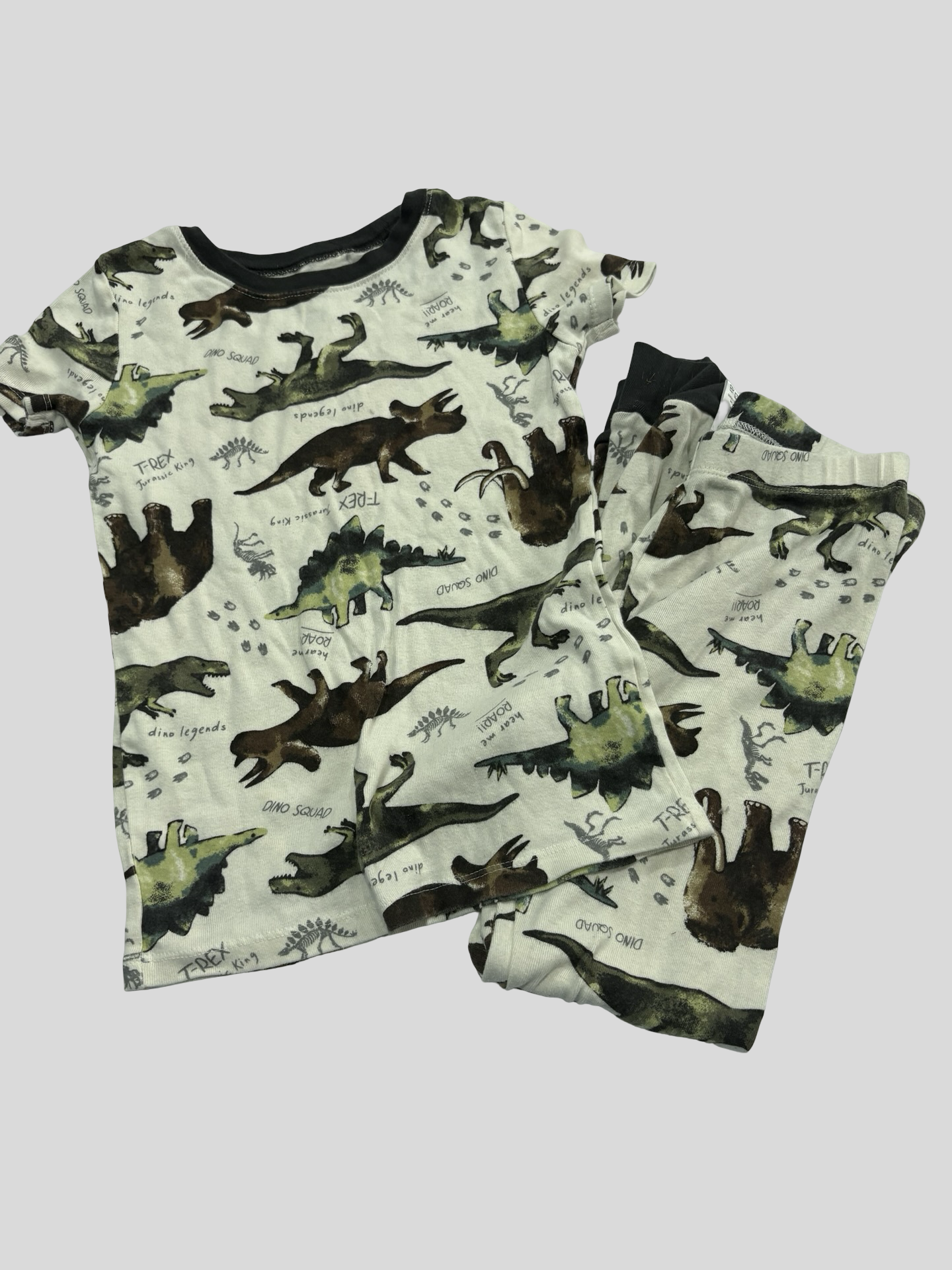 Boys dino pjs size 8