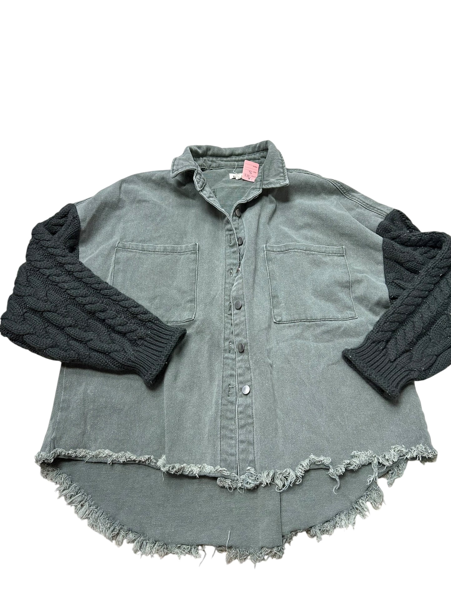 Womens small shacket