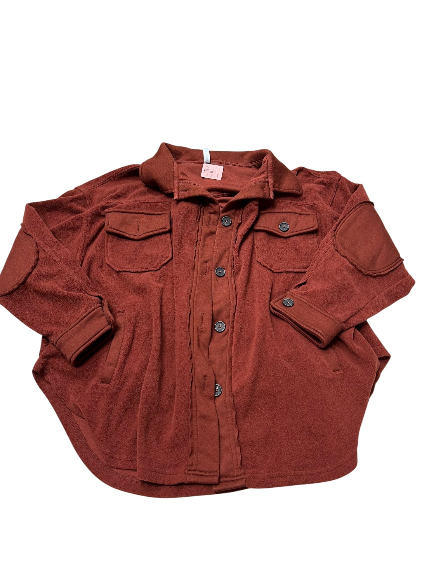 Womens 1x Zenana Shacket