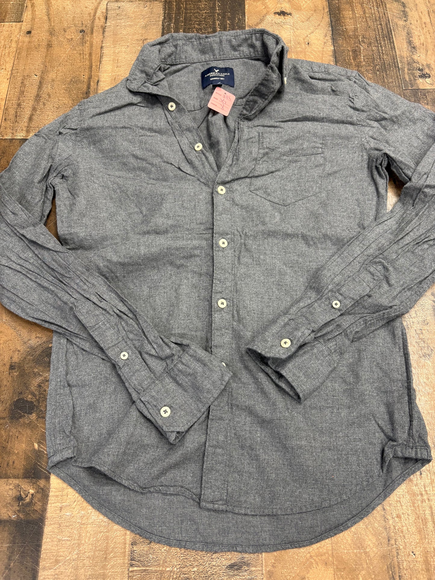Mens XS AE Button Up