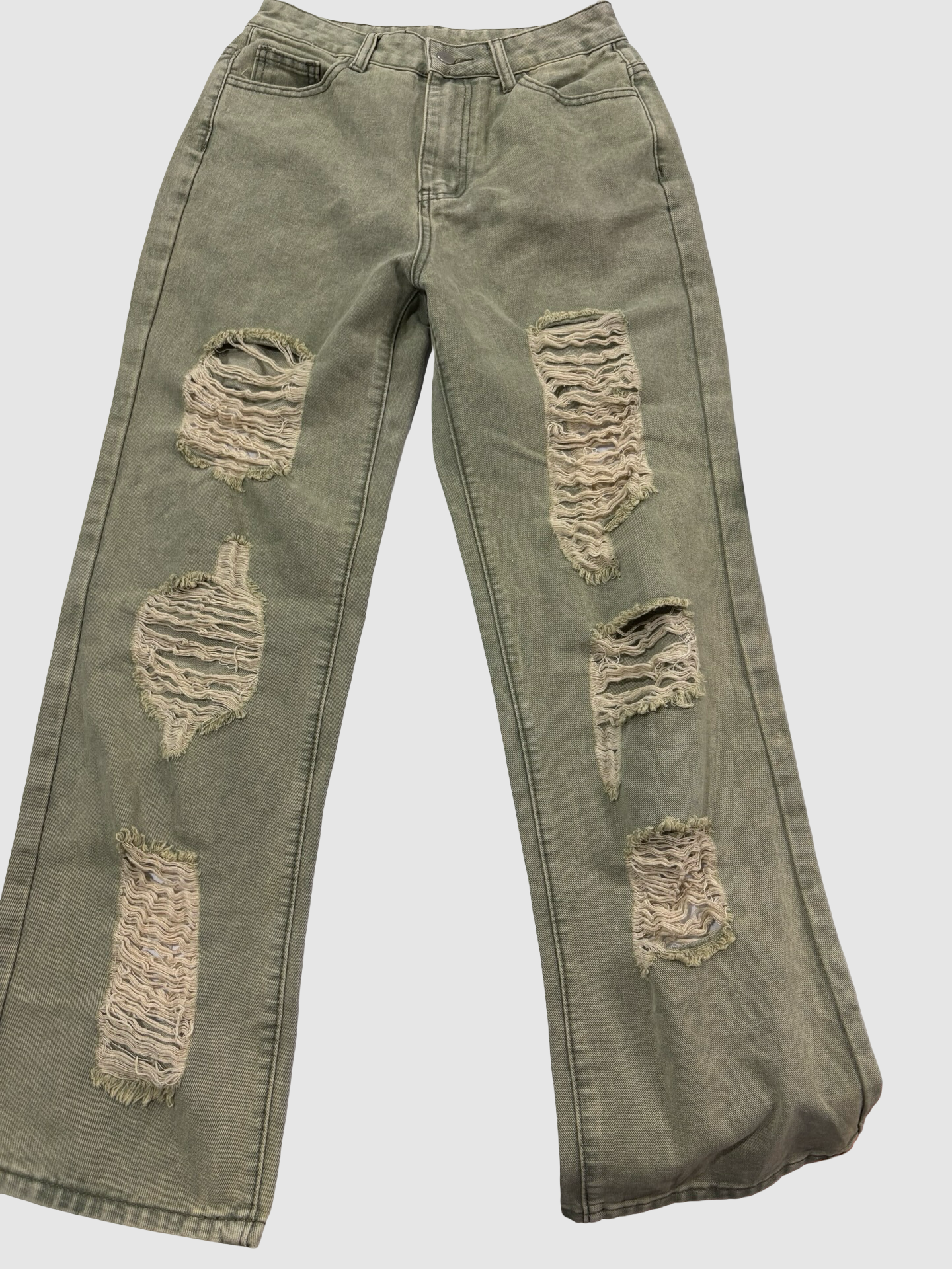 Women’s small distressed jeans